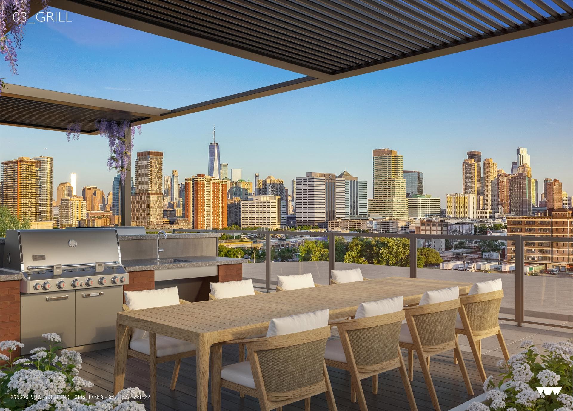 Southend Living Roof Deck